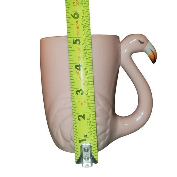 Super Cute Pink Flamingo Coffee Mug - Picture 5 of 6